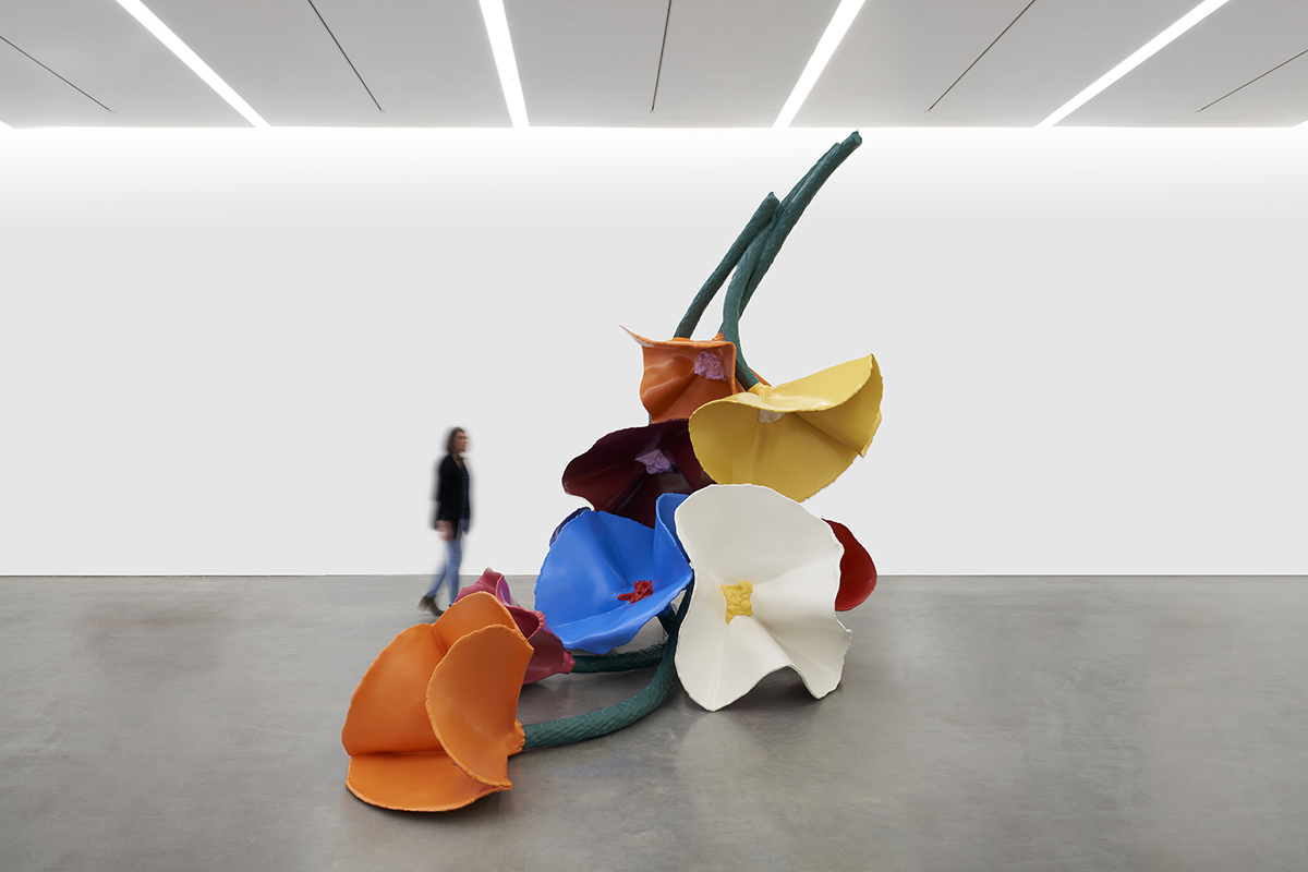 Floral Sculpture by Claes Oldenburg.