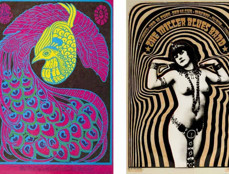 Psychedelic Pop Art by Victor Moscoso.